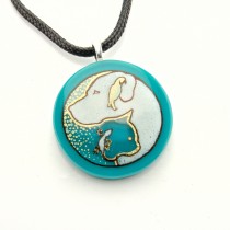 КОЛИЕ 281-TURQUOISE-1 